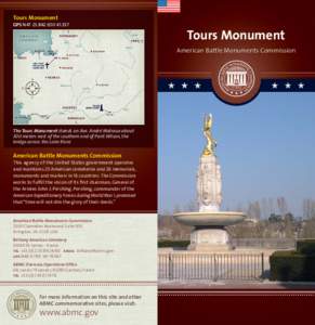 Tours Monument  GPS N47[removed]E00[removed]Tours Monument