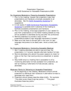 Microsoft Word - accessibility_organizers_2008.doc