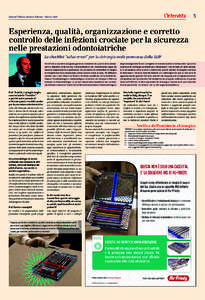 l’intervista  Dental Tribune Italian Edition - Marzo[removed]