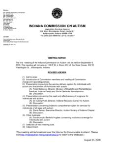 Members Sen. Edward Charbonneau, Chairperson Sen. Randall Head Sen. Sue Errington Sen. Connie Sipes Rep. Vanessa Summers