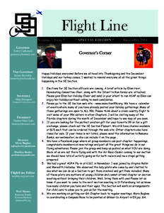 Flight Line Volume 7, Issue 5 * SPECIAL EDITION *  December 2014
