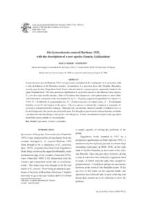 Anais da Academia Brasileira de Ciências[removed]): [removed]Annals of the Brazilian Academy of Sciences) ISSN[removed]