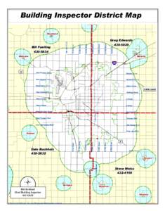 Building Inspector District Map Davey N 84th Street  N 70th Street