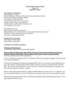 Imperial Valley / Coachella Valley / Lower Colorado River Valley / Colorado River / Environment of California / Salton Sea / Quantification Settlement Agreement / United States Bureau of Reclamation / New River / Imperial Irrigation District / Wetland