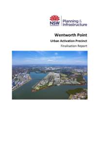 Wentworth Point Finalisation Report