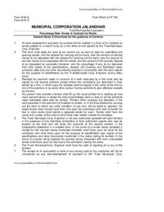 www.mcjalandhar.in (Downloaded form) Form M.W.4] Form M.W.7] Rule XIII(2) & HP 190