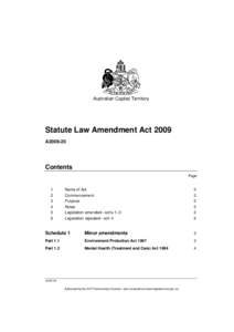 Statute Law Revision Act