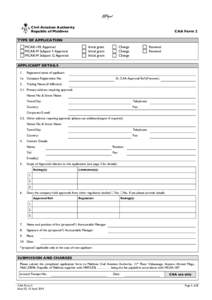 Microsoft Word - CAA Form 2 - Issue 2