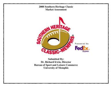 Microsoft Word - Southern Heritage Classic Report [Final]