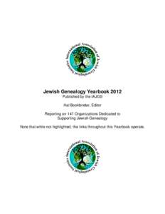 Microsoft Word - Jewish Genealogy Yearbook[removed]v5