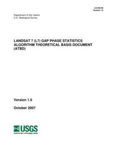 Thematic Mapper / Gap / Scan line / Space technology / Landsat program / Landsat 7 / Spaceflight