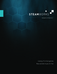 TM  steamgames.com/steamworks