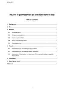 Review of gastroschisis on the NSW North Coast