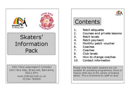 Skaters info pack mar2011.pub