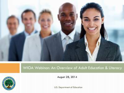 WIOA Webinar Presentation