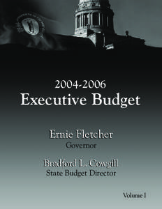 [removed]Executive Budget Ernie Fletcher Governor