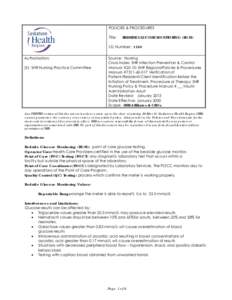 Microsoft Word - bedside glucose monitoring final mar 2013.doc