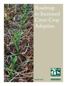 Ray McCormick  Roadmap to Increased Cover Crop Adoption