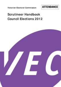 Microsoft Word - Scrutineer Handbook Election Attendance Final