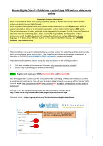 Microsoft Word - HOW TO Submit NGO written online statements EN version[removed]