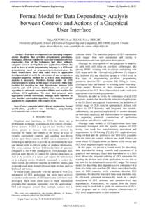 [Downloaded from www.aece.ro on Tuesday, February 28, 2012 at 14:09:08 (UTC) by[removed]Redistribution subject to AECE license or copyright. Online distribution is expressly prohibited.]  Advances in Electrical an