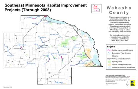 Southeast Minnesota Habitat Improvement Projects