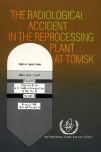 THE RADIOLOGICAL ACCIDENT IN THE REPROCESSING PLANT AT TOMSK The following States are Members of the International Atomic Energy Agency: AFGHANISTAN