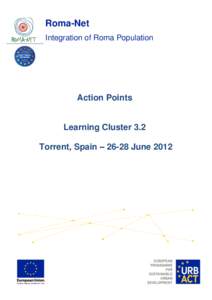 Roma-Net Integration of Roma Population Action Points  Learning Cluster 3.2