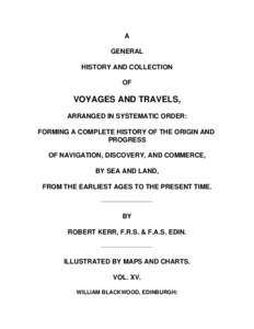 Voyages and Travels Volume 15