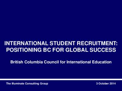 International student / Employment / Human resource management / Recruitment