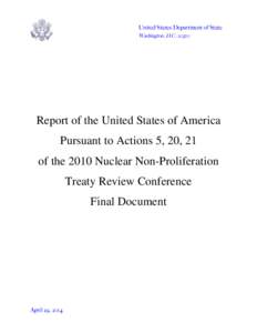Nuclear warfare / International security / Nuclear proliferation / Nuclear strategies / Nuclear Non-Proliferation Treaty / Nuclear disarmament / New START / Strategic Offensive Reductions Treaty / START I / International relations / Nuclear weapons / Russia–United States relations
