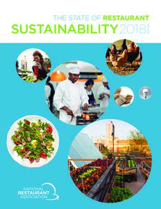 SUSTAINABILITY2018  EDITION THE STATE OF RESTAURANT