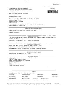 EPA Emergency Response Notification System (ERNS) - Bio-Lab, Inc., Conyers, Rockdale Co., GA dated May 25, 2004