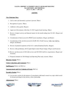 MINUTES OF THE REGULAR MEETING OF THE BOARD OF