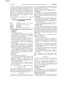 Page[removed]TITLE 42—THE PUBLIC HEALTH AND WELFARE and effect of Department of Justice regulations and any violation of these guidelines shall make