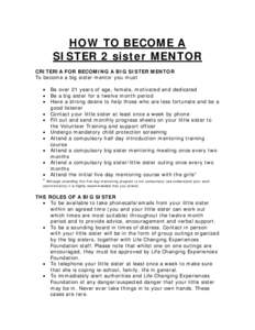 Microsoft Word - Sister to sister volunteer booklet.doc