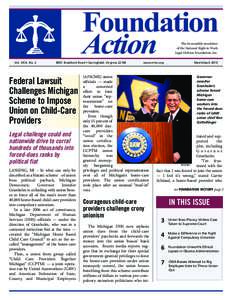 Foundation Action The bi-monthly newsletter of the National Right to Work Legal Defense Foundation, Inc.