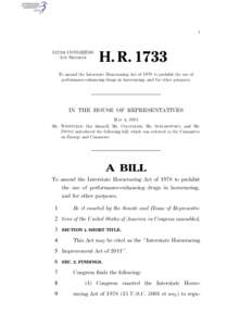 I  112TH CONGRESS 1ST SESSION  H. R. 1733