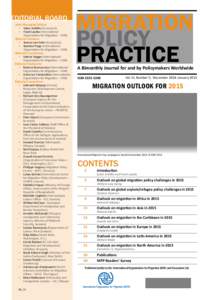 Culture / International Organization for Migration / Forced migration / Human migration / Refugee / International migration / Migration Policy Institute / Illegal immigration / Immigration / Demography / Population / Human geography