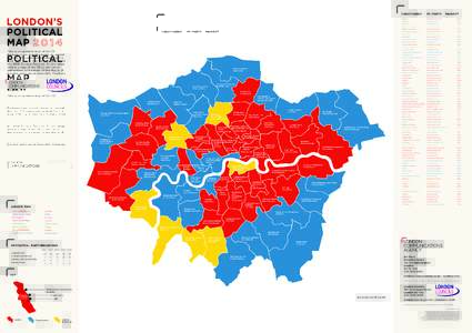 CONSTITUENCY	  LONDON’S POLITICAL MAP This is an updated map of the 73