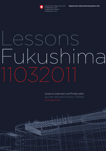 Lessons Fukushima[removed]
