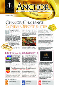 BIRMINGHAM  NEWS FROM THE BIRMINGHAM ASSAY OFFICE SPRING 2008