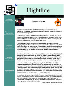 Flightline Volume 6, Issue 8 August[removed]Governor