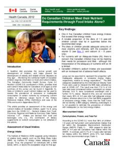 Health Canada, 2012 Cat. H164[removed]2012E-PDF Lorem ipsum ISBN : [removed]