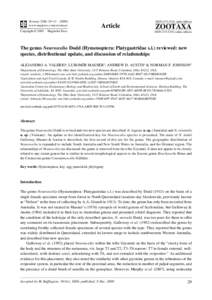 Zootaxa 2306: 29–[removed]www.mapress.com / zootaxa/ ISSN[removed]print edition)  Article