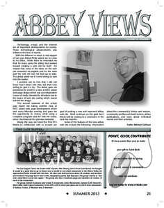 Abbey Views VOLUME 18, NUMBER 2