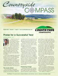 Countryside  C MPASS Winter 2014 • Volume 1 • Issue 2 • www.countrysidecoop.com