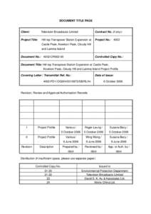 Transposer / Kowloon / Hong Kong / Lamma Island / Site of Special Scientific Interest