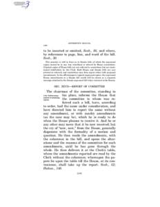 JEFFERSON’S MANUAL § 418 to be inserted or omitted, Scob., 50, and where, by references to page, line, and word of the bill. Scob., 50.