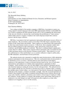 Microsoft WordLetter to House Appropriations Committee re NLRB issues.docx